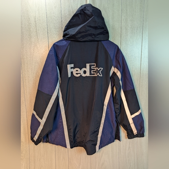 Dex Men's Performance Jacket - Black and Blue - Picture 4 of 8